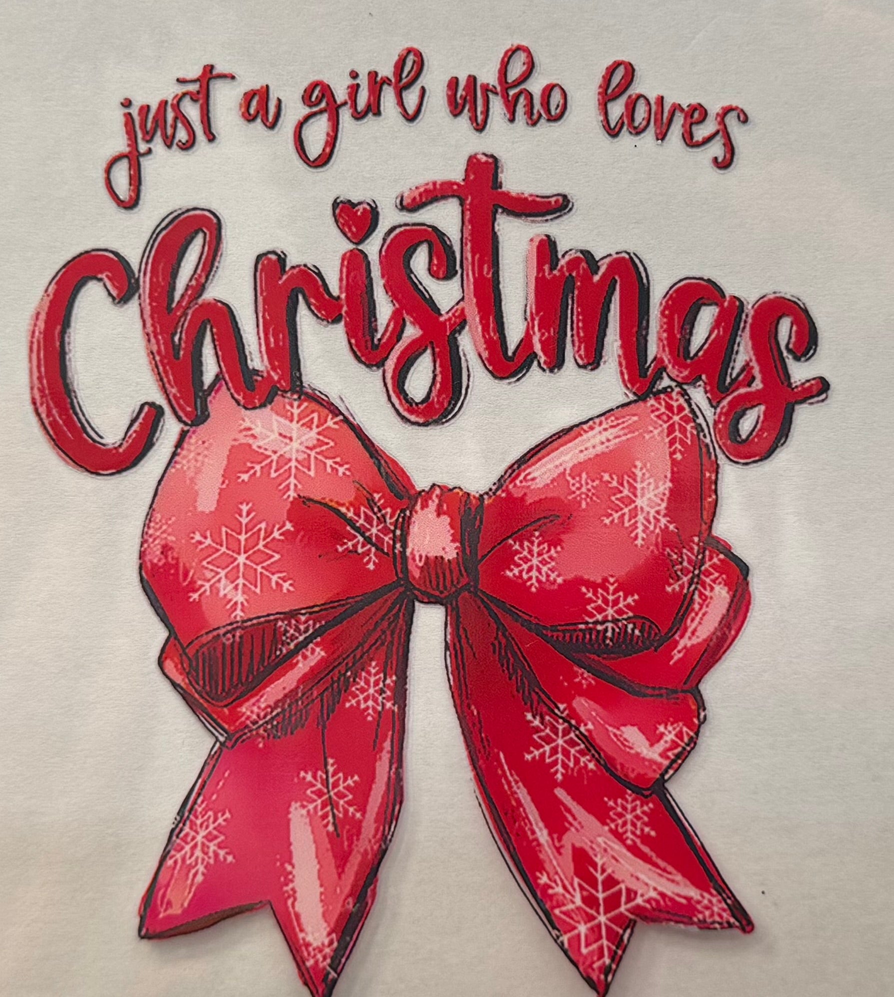 Girl Who Loves Christmas